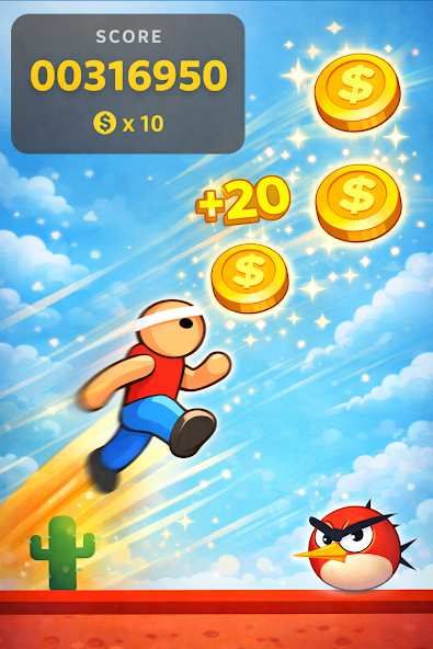 Arcade Runner - High Score Leaderboard